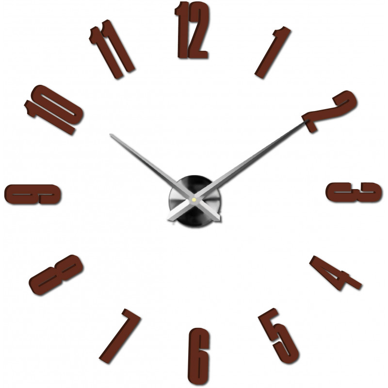 Ceas de perete adeziv, ceas de lux pe stent, ceas din plastic