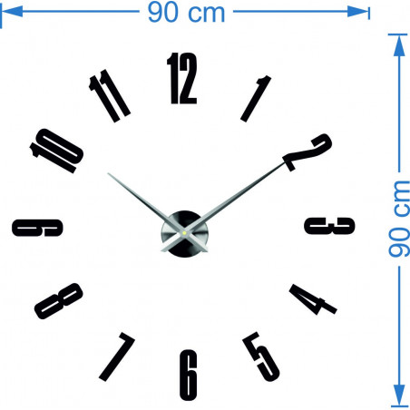 Dimensiunile ceasurilor de perete, designul ceasului de perete