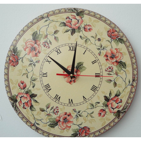 Ceas de perete modern, ceas de perete din lemn, placaj