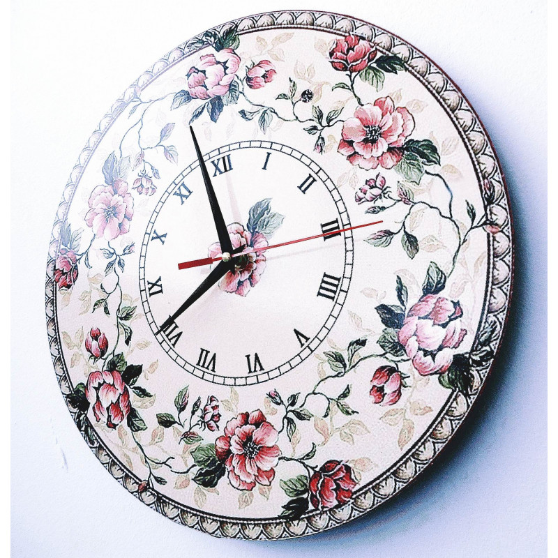 Ceas de perete modern, ceas de perete din lemn, placaj