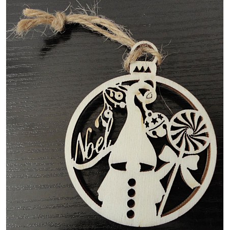 Ornamente din lemn și plastic, ornamente de Crăciun, accesorii vintage din lemn