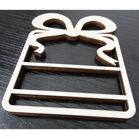 Ornamente din lemn și plastic, ornamente de Crăciun, accesorii vintage din lemn