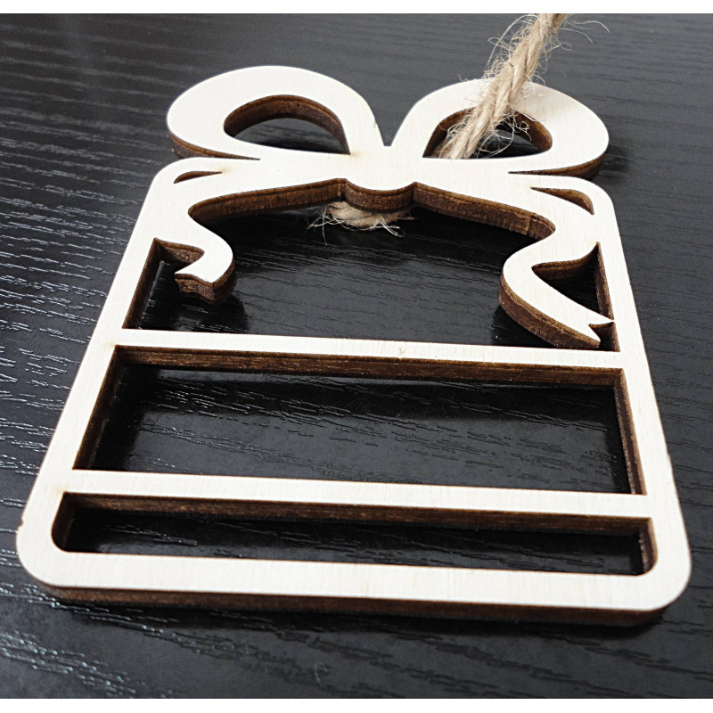 Ornamente din lemn și plastic, ornamente de Crăciun, accesorii vintage din lemn