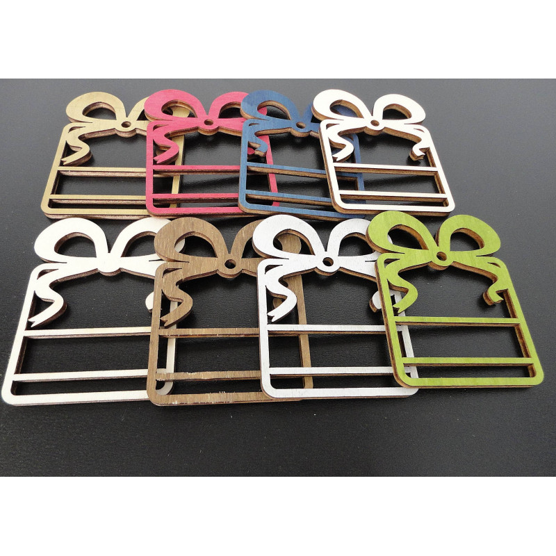 Dimensiuni de ornamente, ornamente de Crăciun, accesorii din lemn, ornamente din lemn și plastic