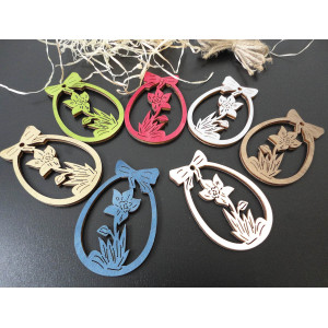 Ornamente din lemn și plastic, ornamente de Crăciun, accesorii vintage din lemn 2