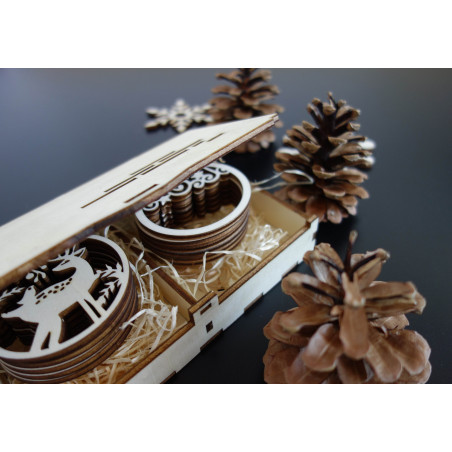 Dimensiuni ornamente, ornamente de Crăciun, accesorii din lemn, ornamente din lemn și plastic