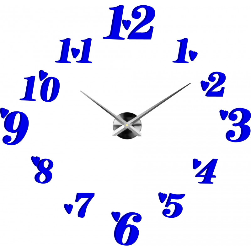 Ceas de perete adeziv, ceas de lux pe stent, ceas din plastic