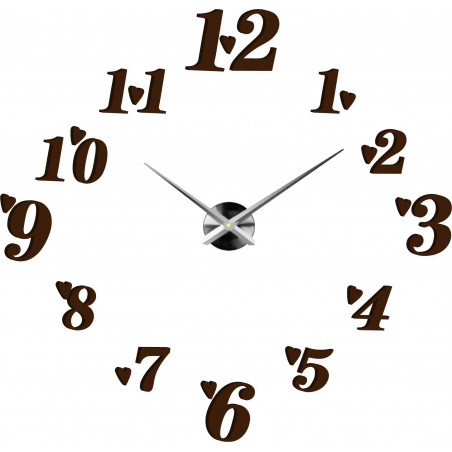 Ceas de perete adeziv, ceas de lux pe stent, ceas din plastic