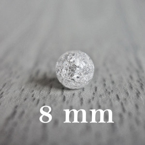 Cracked Crystal - Mineral de bile - FI 8 mm