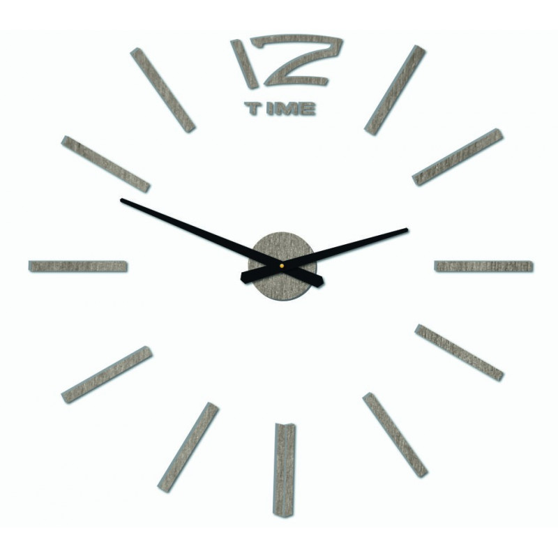 Ceas de perete modern, ceas de perete din lemn, placaj