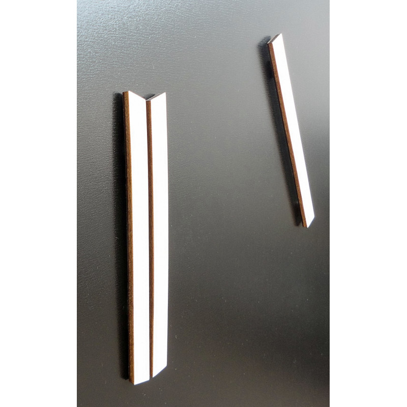 Ceas de perete modern, ceas de perete din lemn, placaj