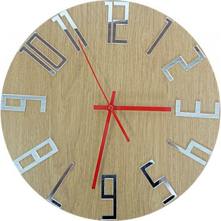 Ceas de perete modern, ceas de perete din lemn, placaj Ceas de perete modern, ceas de perete din lemn, placaj