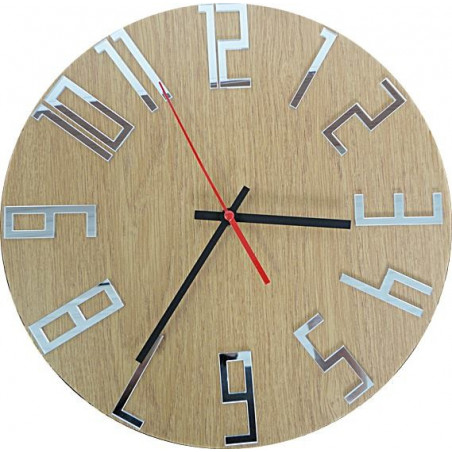 Ceas de perete modern, ceas de perete din lemn, placaj Ceas de perete modern, ceas de perete din lemn, placaj