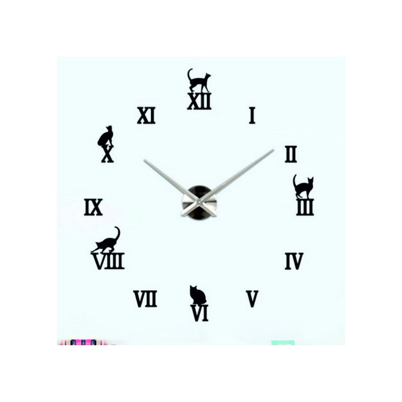 Ceasuri de perete adezive, ceas de perete de lux, ceas din plastic