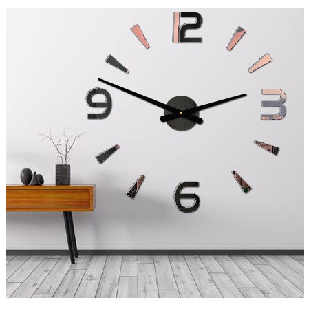 Ceas de perete modern cu stor 2D plexi