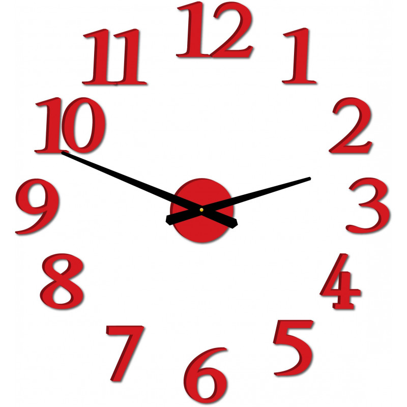 Ceas de perete modern JOLYI FOX Plexi