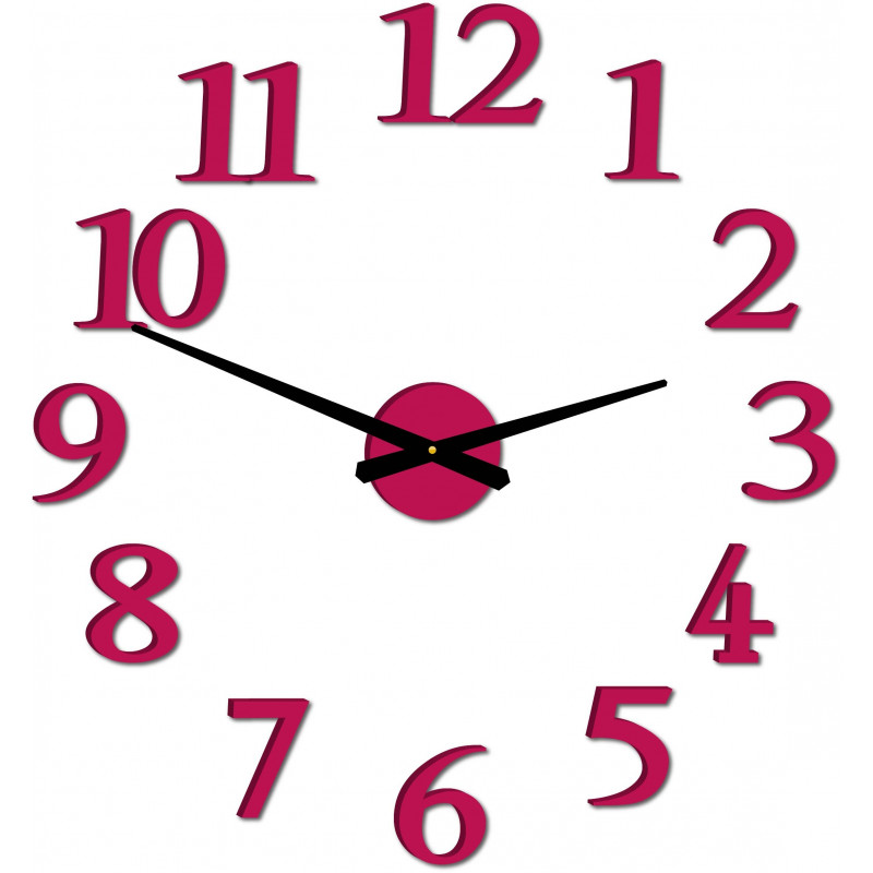 Ceas de perete modern JOLYI FOX Plexi