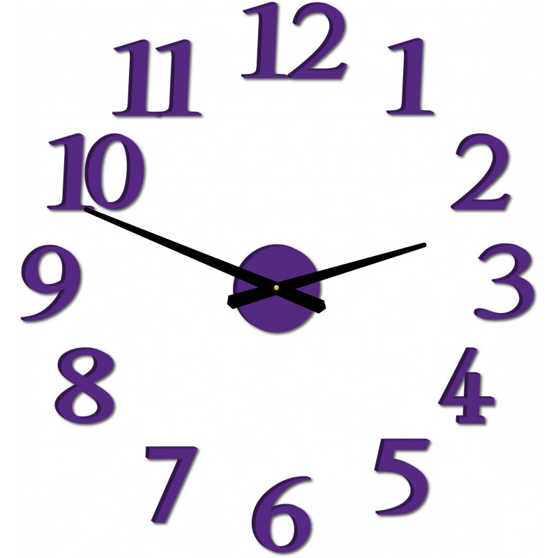 Ceas de perete modern JOLYI FOX Plexi