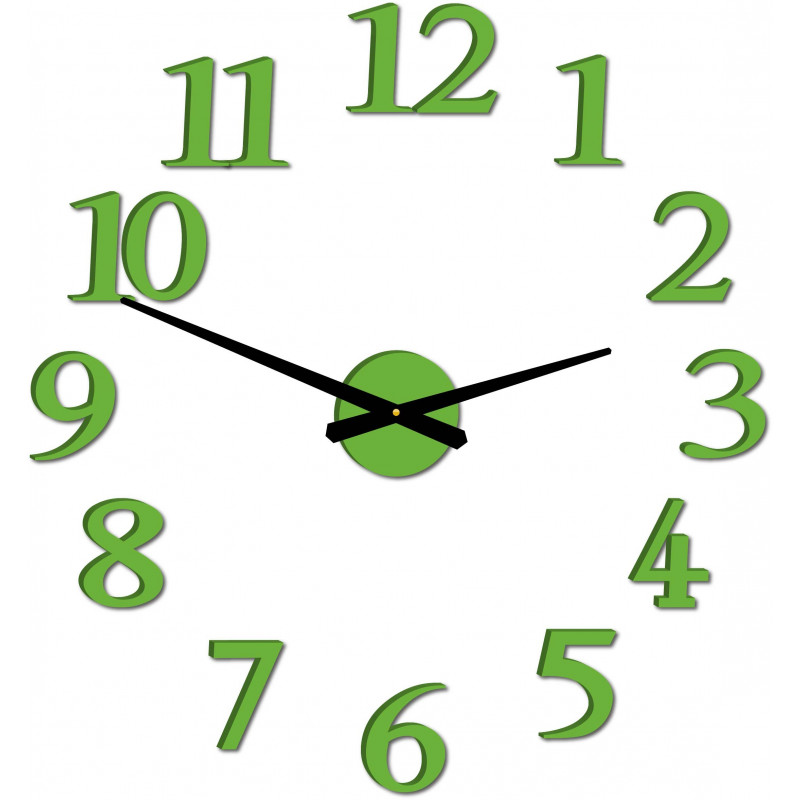 Ceas de perete modern JOLYI FOX Plexi