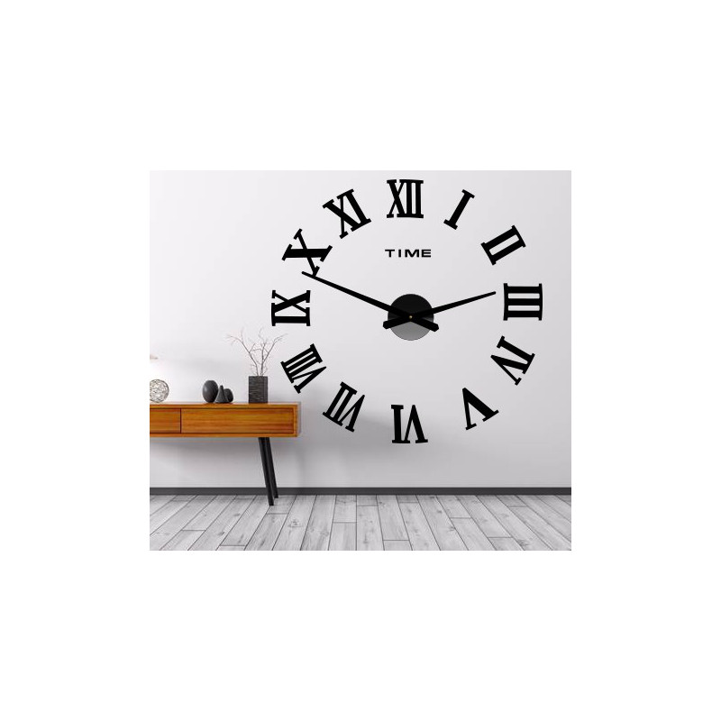 Adeziv pentru ceas de perete MAXI PLEXI - cifre romane 2D