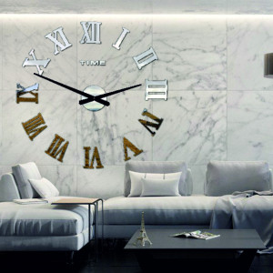 Adeziv pentru ceas de perete MAXI PLEXI - cifre romane 2D 2
