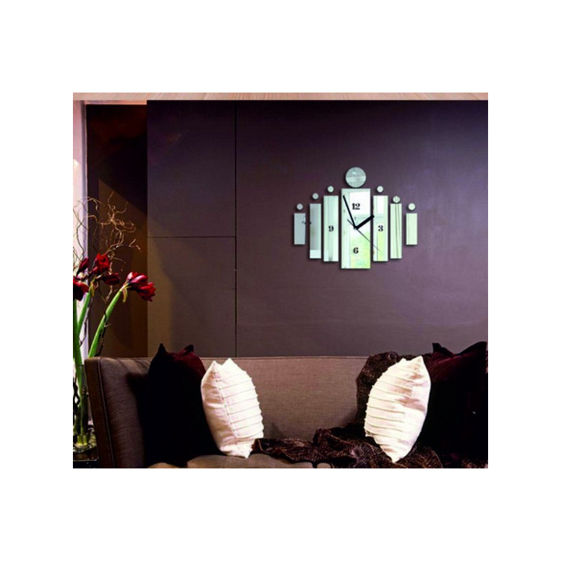 Ceas de perete stick-on ca un cadou DIY HOJOKER
