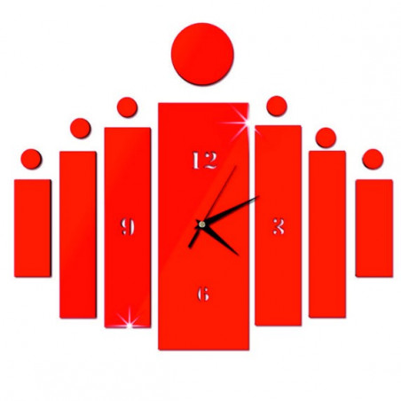 Ceas de perete adeziv HOJOKER DIY, cadou