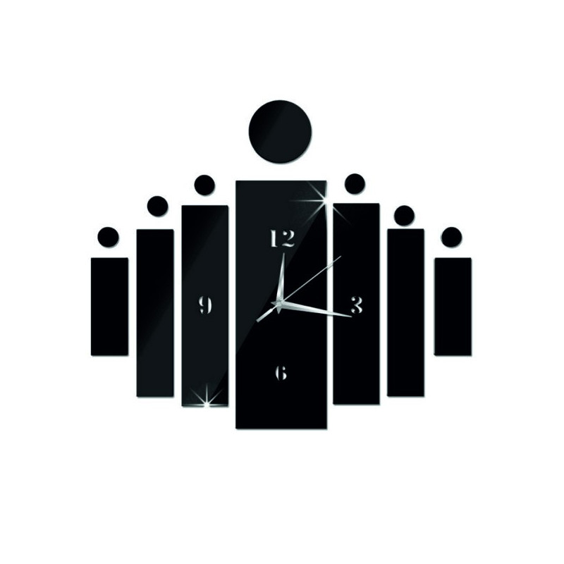 Ceas de perete adeziv HOJOKER DIY, cadou