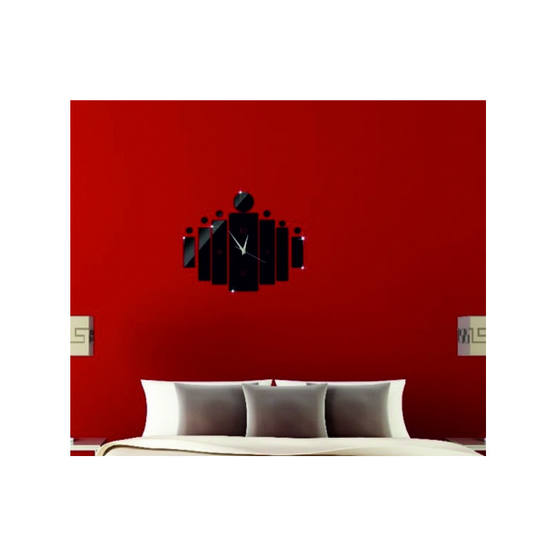 Ceas de perete adeziv HOJOKER DIY, cadou