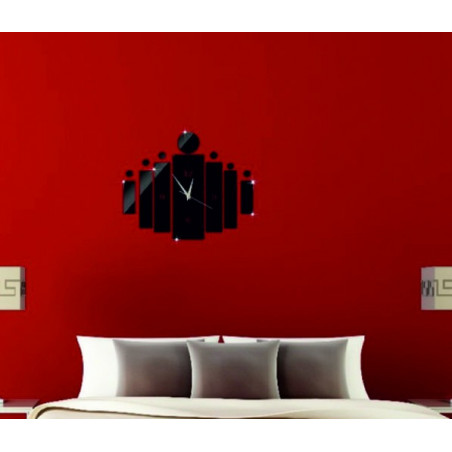 Ceas de perete adeziv HOJOKER DIY, cadou