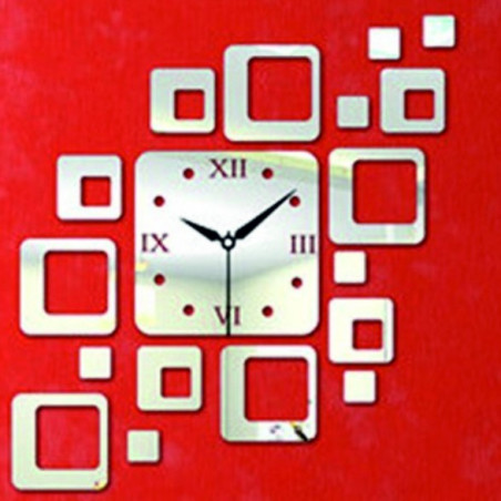 Ceas de perete pătrat modern 50x40 cm FIGARO