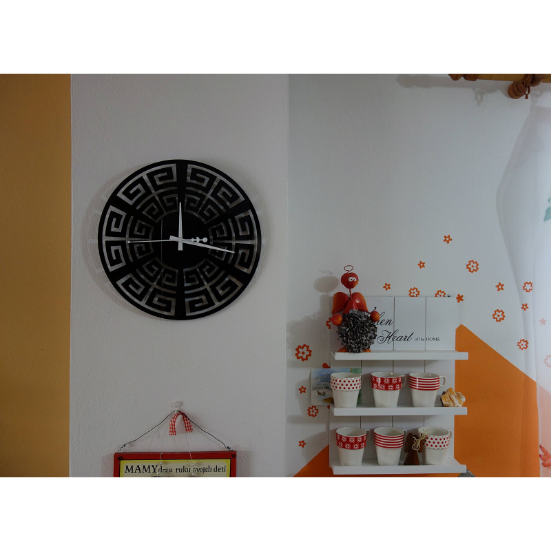 Ceas de perete modern ZEIȚĂ GRECĂ