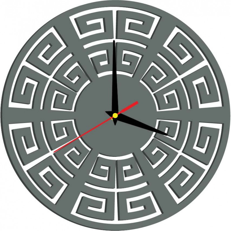 Ceas de perete modern ZEIȚĂ GRECĂ