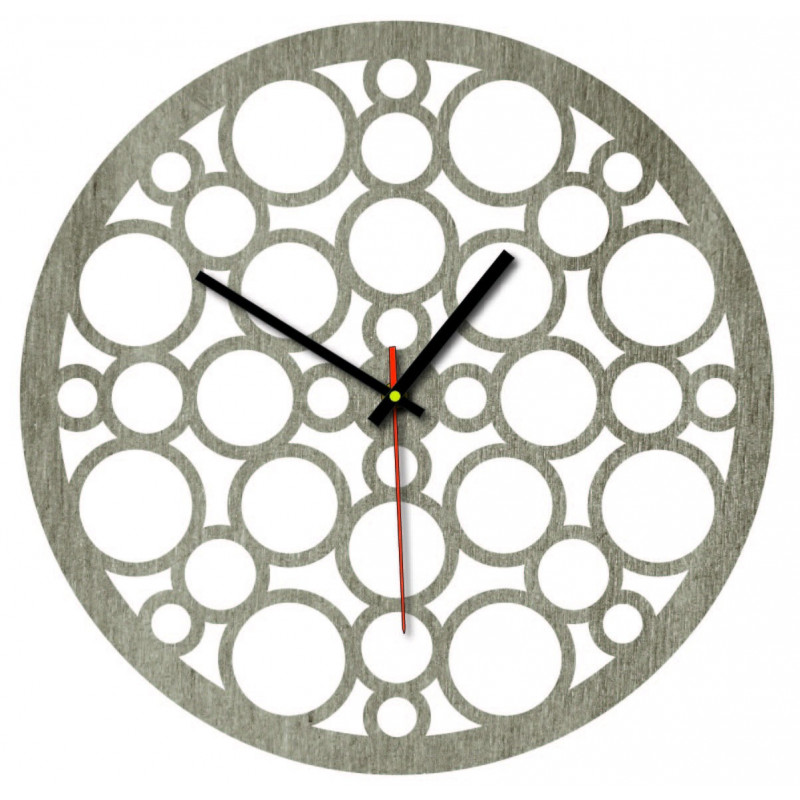 Ceas de perete din lemn-Flumo