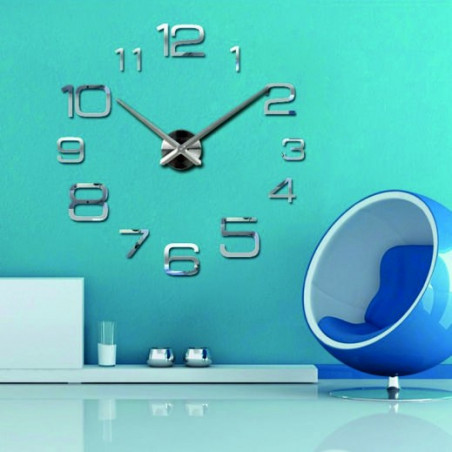 Ceas de perete mare, design DIY KULFOLD