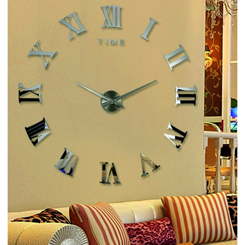 Ceasul ceasului de perete cu ceas 3D Ceas 3D pe perete ca imagine HUGO