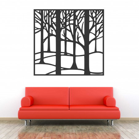 Pictura in perete sculptata din placaj de lemn Topoľ Lube