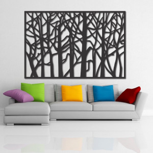 Pictură murală din placaj de plop HOREHOR