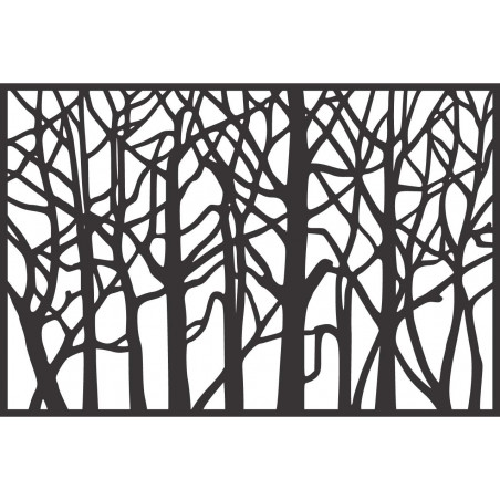 Pictură murală din placaj de plop HOREHOR