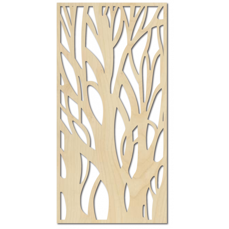 Artă murală cu copaci pentru bucătărie