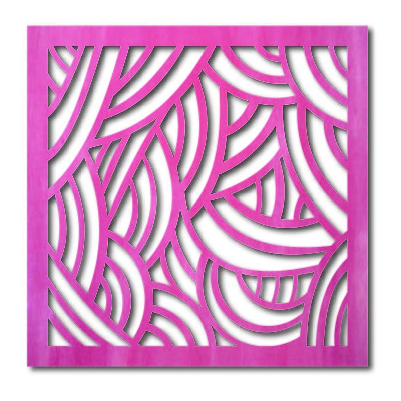 Pictură murală din lemn – Pătrat