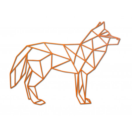 Pictură murală din placaj sculptat STYLESA, lup PR0231 negru Pictură murală din placaj sculptat STYLESA, lup PR0231 negru