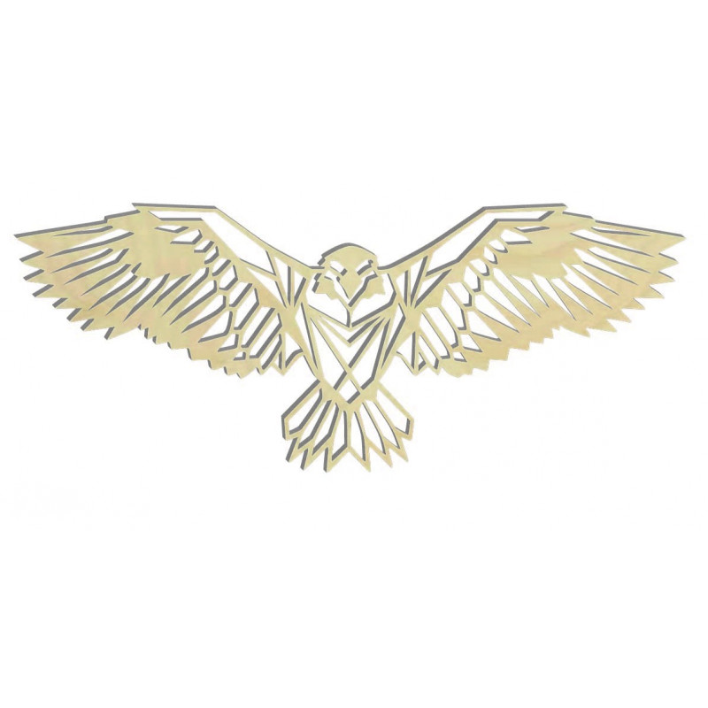 SENTOP imagine sculptată în lemn a unui vultur PR0233 negru