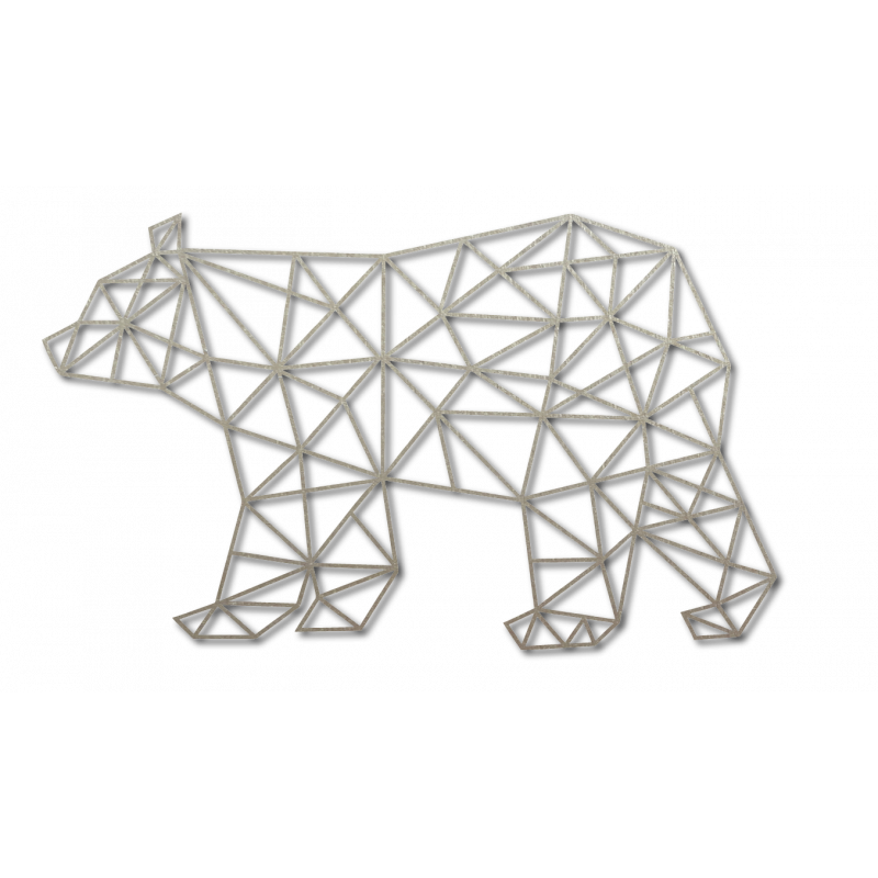 SENTOP Imagine sculptată pe peretele unui urs negru