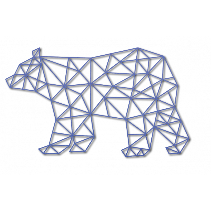 SENTOP Imagine sculptată pe peretele unui urs negru