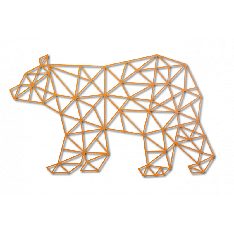 SENTOP Imagine sculptată pe peretele unui urs negru