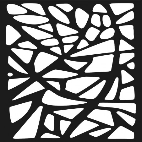 Pictură murală sculptată din placaj de lemn HORLAT