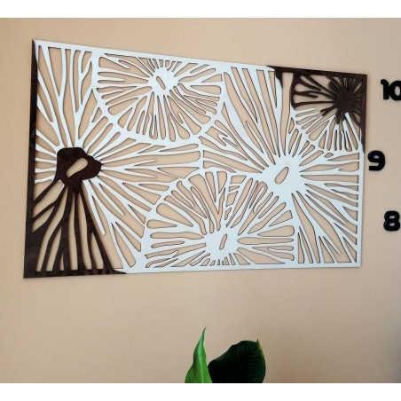 Pictura de perete sculptata din placaj din lemn plop original / maro FORGHF