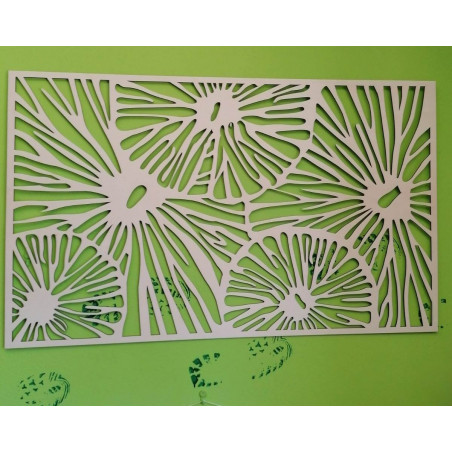 Pictura abstractă din lemn pe perete
din placaj cu efect