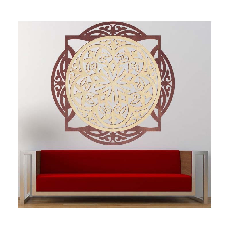 Imagine de perete captivantă realizată din placaj de lemn HAFFRA